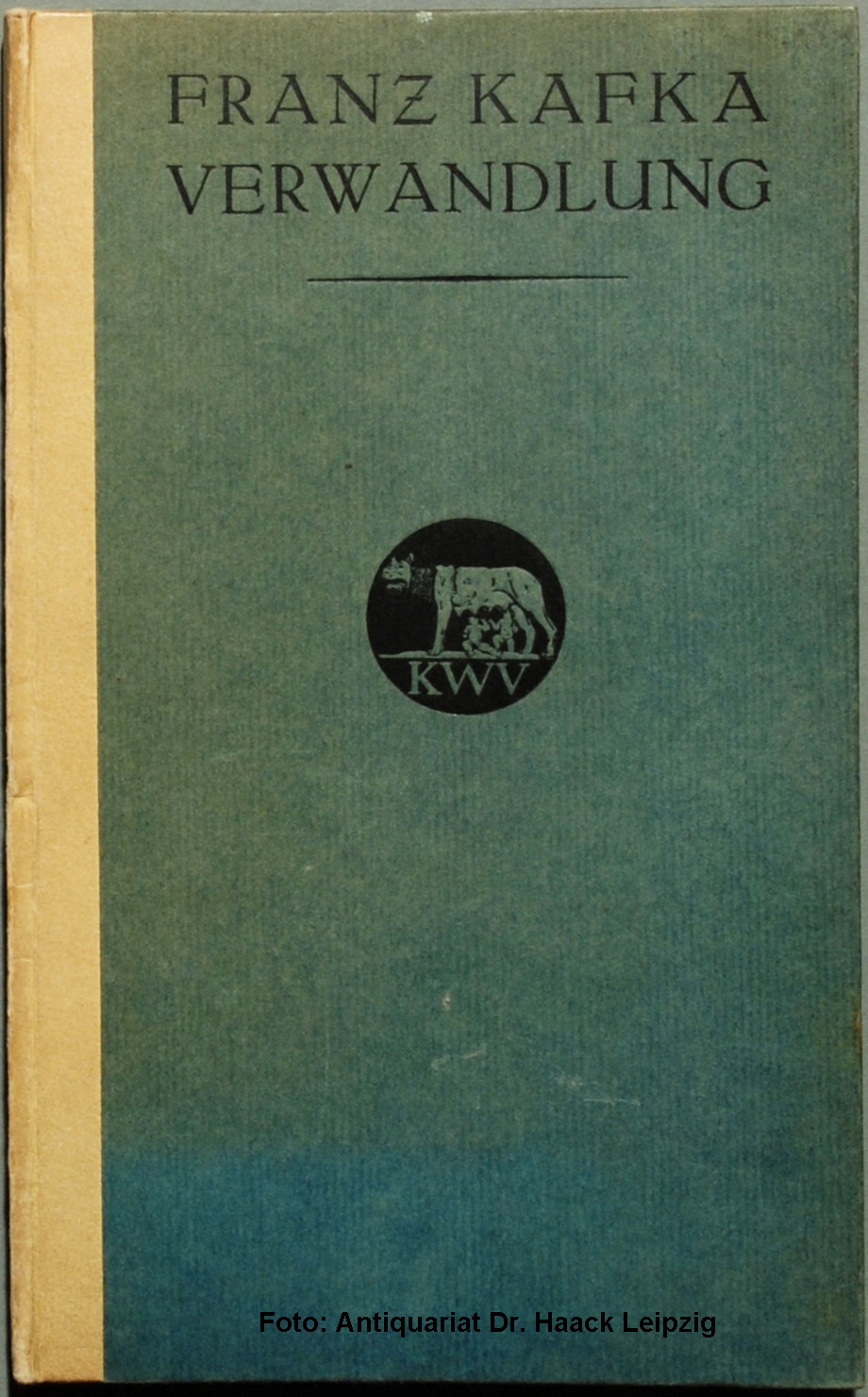 Die Verwandlung (German language, 1915, Kurt Wolff Verlag)