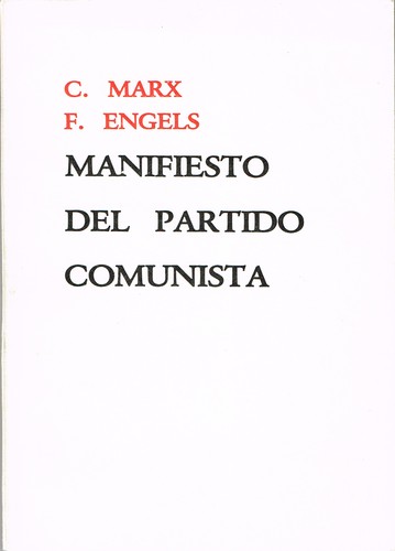 Manifiesto del Partido Comunista (Spanish language, 1991, Ediciones en Lenguas Extranjeras)