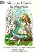 Alicia en el Pais de las Maravillas / Alice in Wonderland Coloring Book in Spanish (Spanish language, 1994, Dover Pubns)