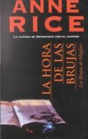 La hora de las brujas (The Witching Hour) (Spanish language, 2001, Punto de Lectura)