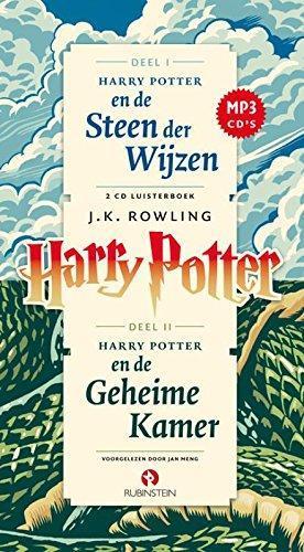 Harry Potter en de steen der wijzen en Harry Potter en de geheime kamer / druk 1 (Dutch language)