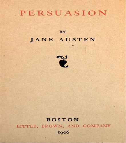 PERSUASION (1906, Little, Brown ans Company)