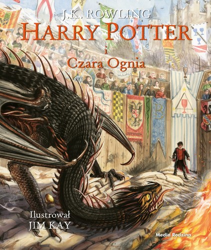 Harry Potter i Czara Ognia, wydanie ilustrowane (Polish language, 2019, Media Rodzina)